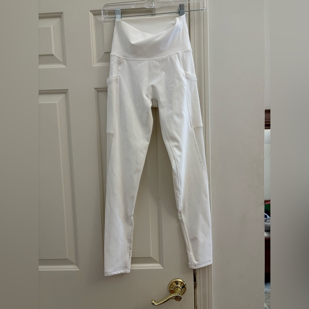 Aerie white leggings